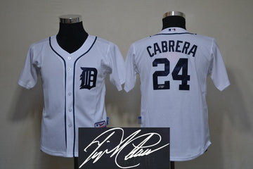 Cabrera Detroit Tigers white jersey