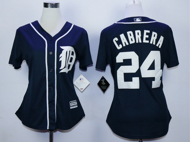 Miguel Cabrera Detroit Tigers blue jersey