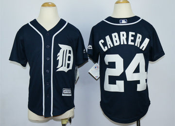 Miguel Cabrera Detroit Tigers blue jersey