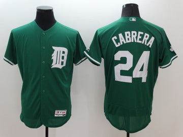Miguel Cabrera Detroit Tigers green jersey