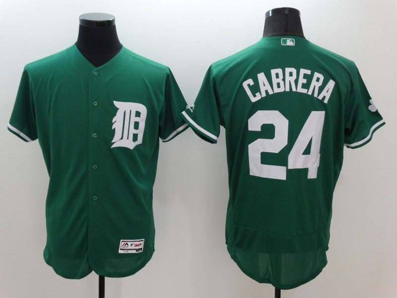 Miguel Cabrera Detroit Tigers green jersey