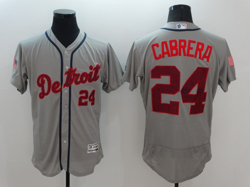 Miguel Cabrera Detroit Tigers grey Fashion jersey