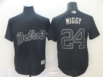 Miguel Cabrera Miggy Detroit Tigers black jersey