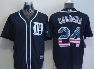 Miguel Cabrera Detroit Tigers navy Fashion jersey