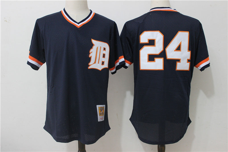 Miguel Cabrera Detroit Tigers navy Cooperstown jersey