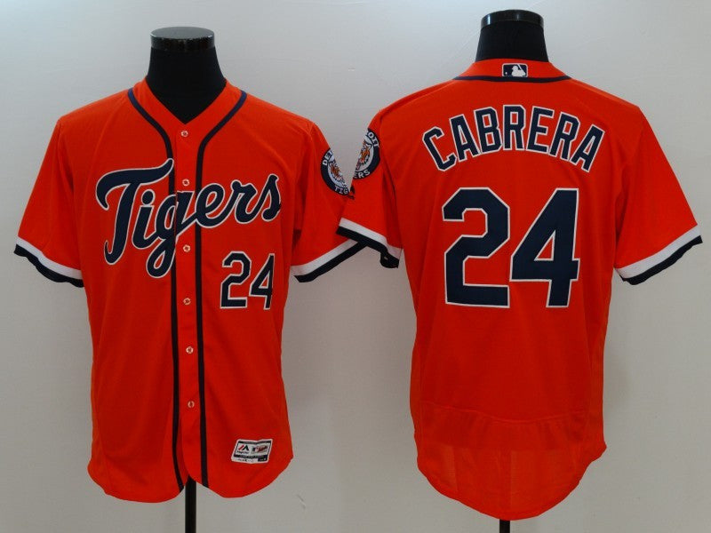 Miguel Cabrera Detroit Tigers orange jersey