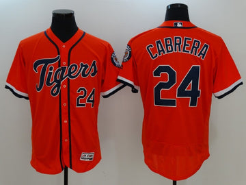 Miguel Cabrera Detroit Tigers orange jersey