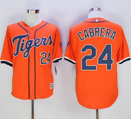 Miguel Cabrera Detroit Tigers orange jersey