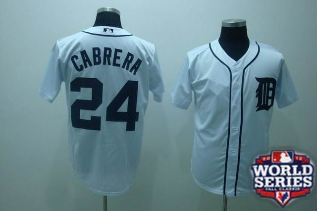 Miguel Cabrera Detroit Tigers white jersey