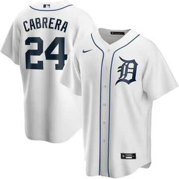 Miguel Cabrera Detroit Tigers white jersey