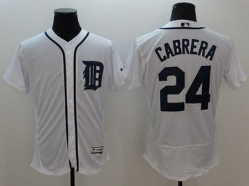 Miguel Cabrera Detroit Tigers white Authentic jersey
