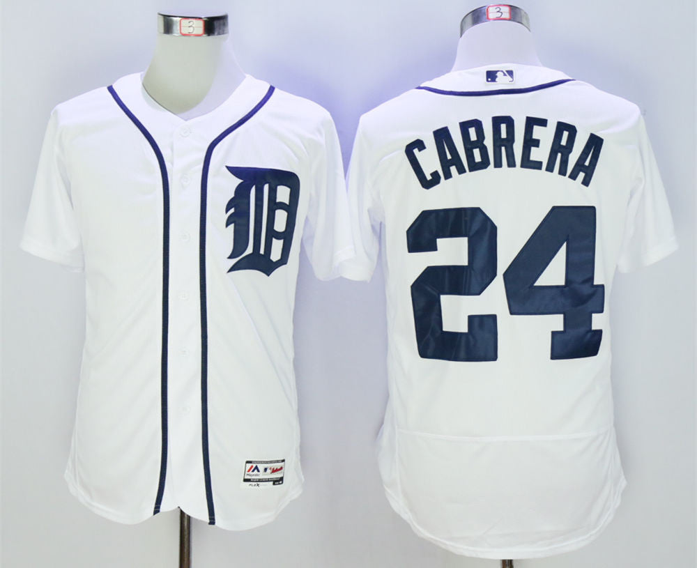 Miguel Cabrera Detroit Tigers white jersey