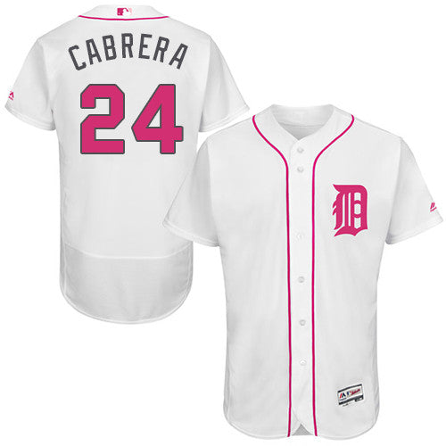 Miguel Cabrera Detroit Tigers white jersey