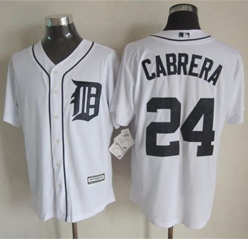 Miguel Cabrera Detroit Tigers white jersey