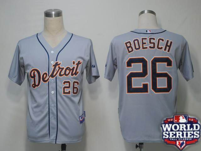 Boesch Detroit Tigers grey jersey