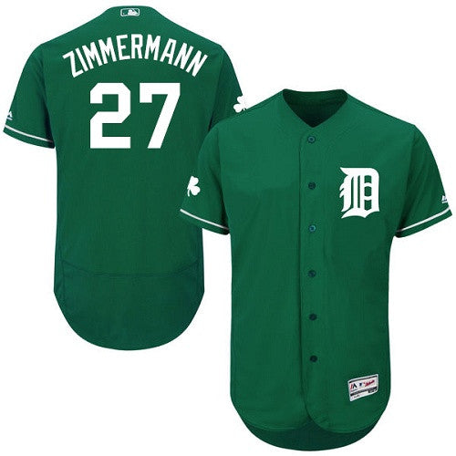 Jordan Zimmermann Detroit Tigers green jersey