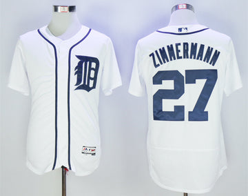 Jordan Zimmermann Detroit Tigers white jersey