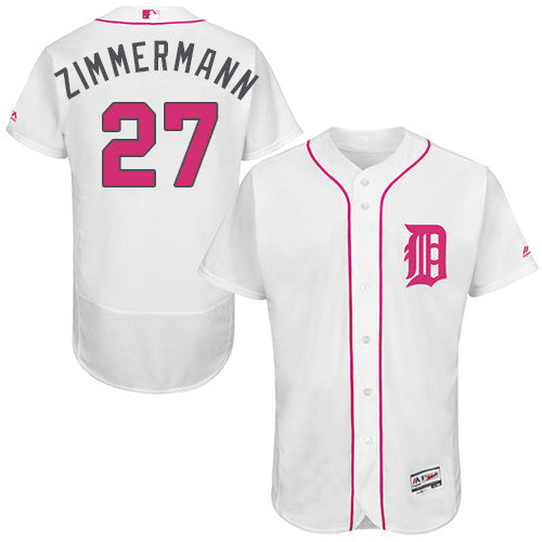 Jordan Zimmermann Detroit Tigers white jersey
