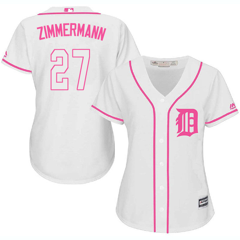 Jordan Zimmermann Detroit Tigers white jersey