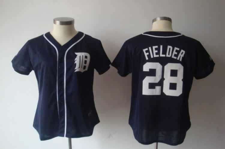 Fielder Detroit Tigers blue jersey