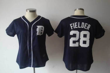 Fielder Detroit Tigers blue jersey