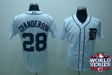 Granderson Detroit Tigers white jersey