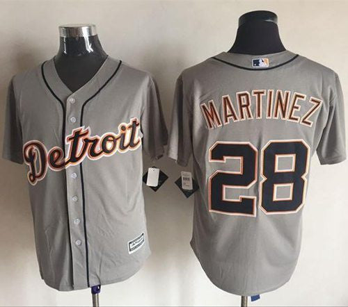 J. D. Martinez Detroit Tigers grey jersey