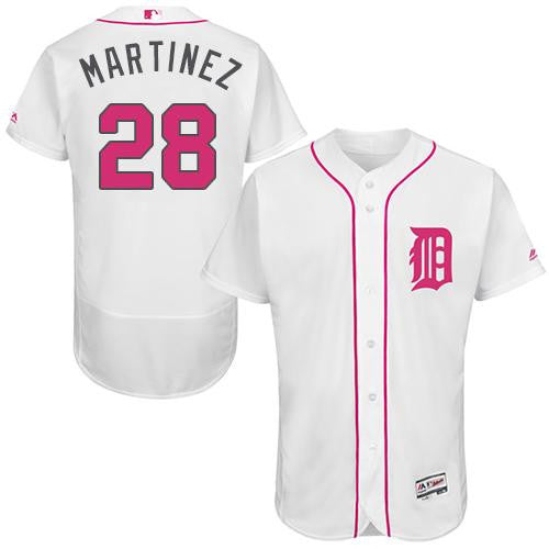 J. D. Martinez Detroit Tigers white Authentic jersey