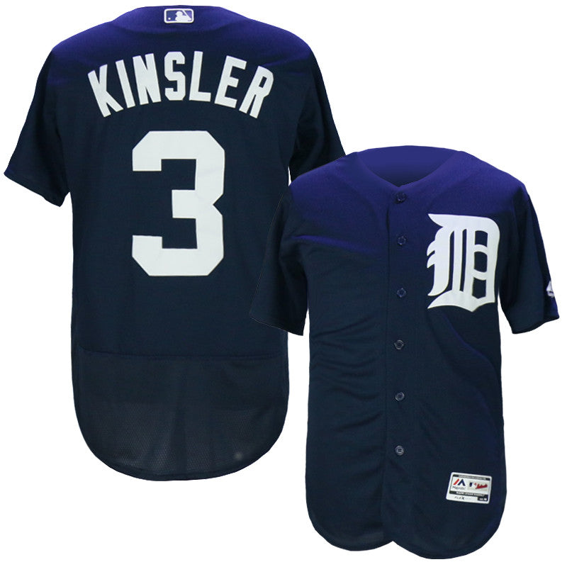 Ian Kinsler Detroit Tigers navy jersey