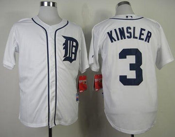 Ian Kinsler Detroit Tigers white jersey