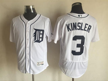 Ian Kinsler Detroit Tigers white jersey