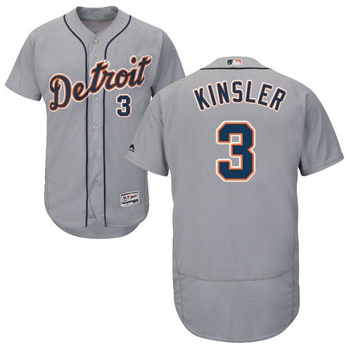 Ina Kinsler Detroit Tigers gray jersey