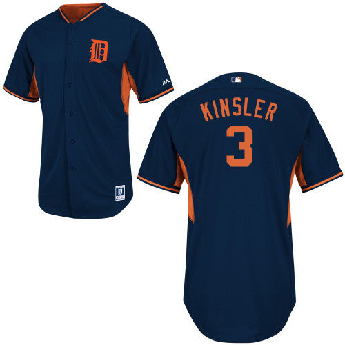 Kinsler Detroit Tigers blue Road jersey