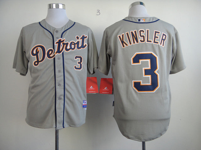 Kinsler Detroit Tigers grey jersey