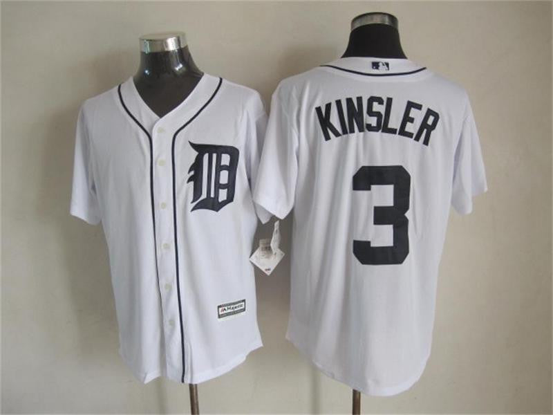 Kinsler Detroit Tigers white jersey