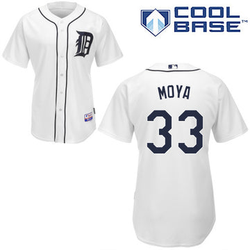 Steven Moya Detroit Tigers white jersey