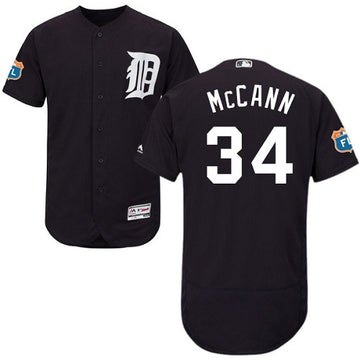 James McCann Detroit Tigers navy jersey