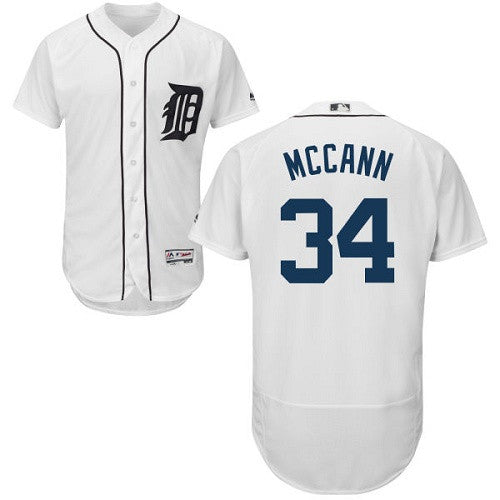 James McCann Detroit Tigers white jersey