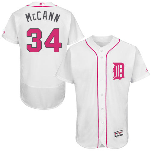 James McCann Detroit Tigers white jersey