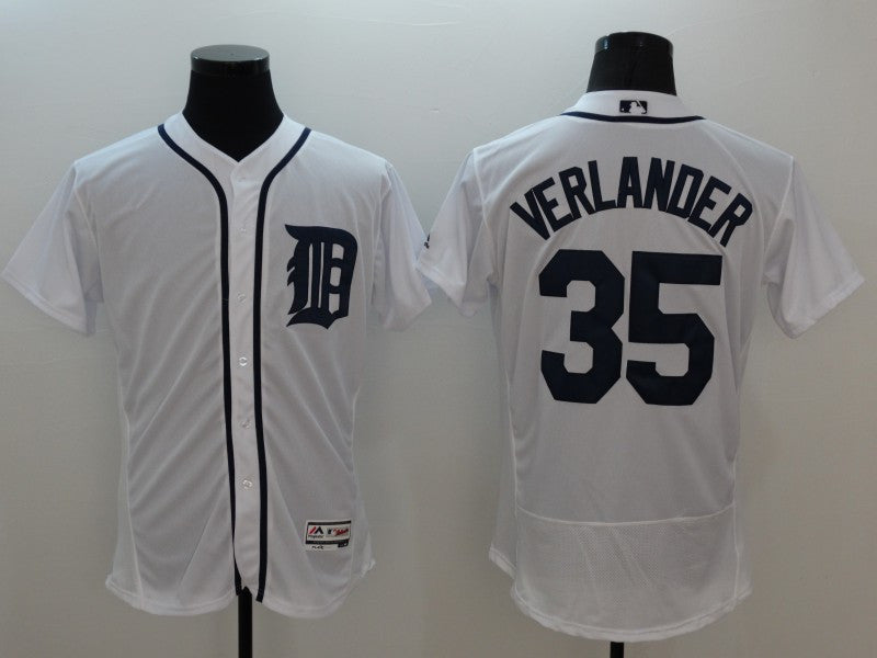 Justin Verlander Detroit Tigers white jersey
