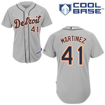 Victor Martinez Detroit Tigers grey jersey