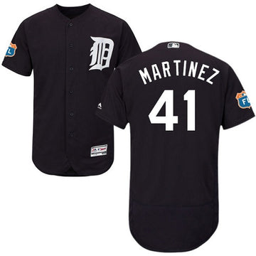 Victor Martinez Detroit Tigers navy jersey