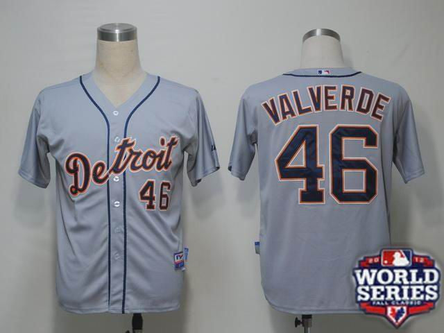 Valverde Detroit Tigers grey jersey