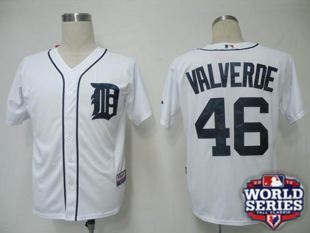 Valverde Detroit Tigers white jersey