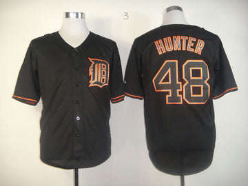 Hunter Detroit Tigers black Fashion jersey