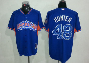 Hunter Detroit Tigers blue jersey