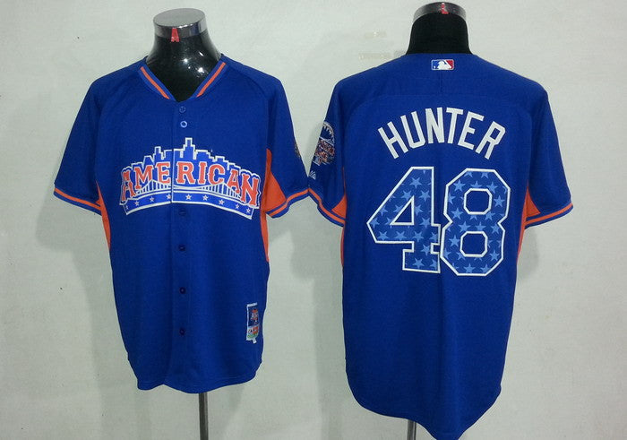 Hunter Detroit Tigers blue jersey