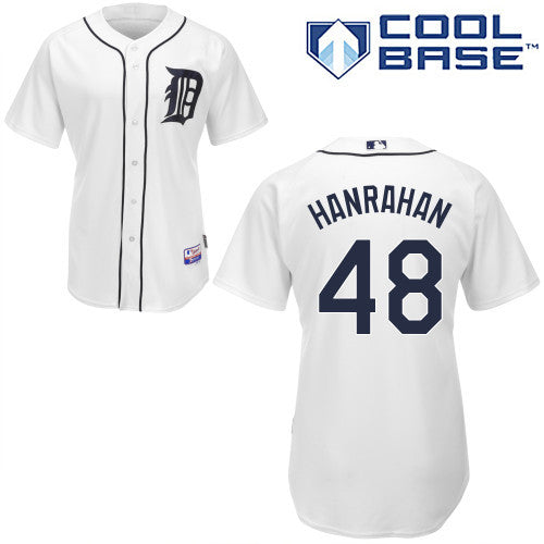 Joel Hanrshan Detroit Tigers white jersey