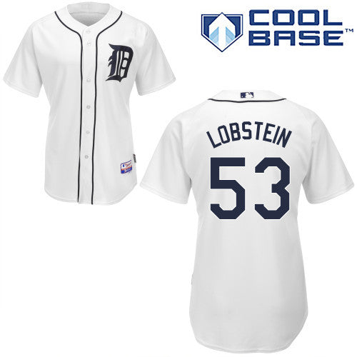 Kyle Lobstein Detroit Tigers white jersey