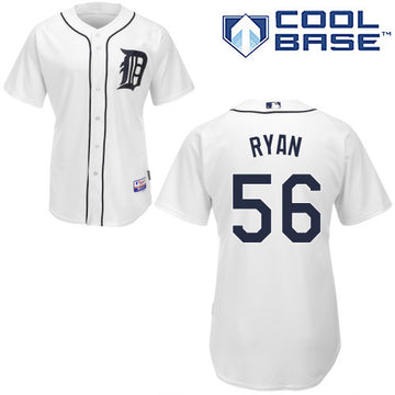 Kyle Ryan Detroit Tigers white jersey
